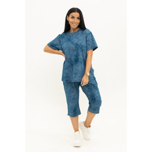 Костюм двойка женский 2047 кулирка (последний размер) синий 54 Костюм двойка женский 2047 кулирка (последний размер) синий 54