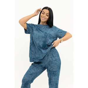 Костюм двойка женский 2047 кулирка (последний размер) синий 54 Костюм двойка женский 2047 кулирка (последний размер) синий 54