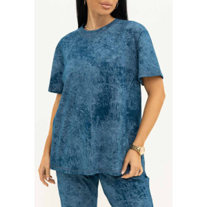 Костюм двойка женский 2047 кулирка (последний размер) синий 54 Костюм двойка женский 2047 кулирка (последний размер) синий 54