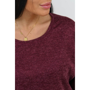 Туника женская 1670/1 сандра (последний размер) бордовый 54 Туника женская 1670/1 сандра (последний размер) бордовый 54