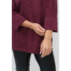 Туника женская 1670/1 сандра (последний размер) бордовый 54 Туника женская 1670/1 сандра (последний размер) бордовый 54