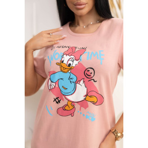 Туника женская 2021/5 кулирка (последний размер) розовый 46 Туника женская 2021/5 кулирка (последний размер) розовый 46