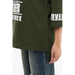 Туника женская 1969/2 кулирка (последний размер) хаки 54 Туника женская 1969/2 кулирка (последний размер) хаки 54