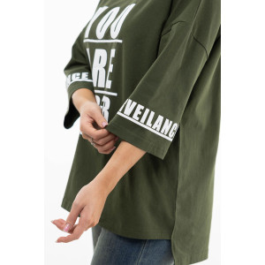 Туника женская 1969/2 кулирка (последний размер) хаки 54 Туника женская 1969/2 кулирка (последний размер) хаки 54