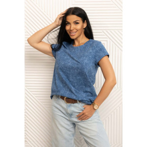 Футболка женская 2073/1 кулирка (последний размер) синий 50 Футболка женская 2073/1 кулирка (последний размер) синий 50