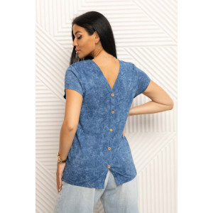 Футболка женская 2073/1 кулирка (последний размер) синий 50 Футболка женская 2073/1 кулирка (последний размер) синий 50