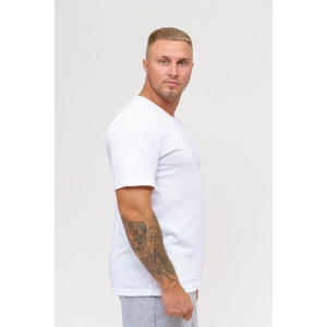 Футболка мужская 1361/1 кулирка (последний размер) белый 52 Футболка мужская 1361/1 кулирка (последний размер) белый 52