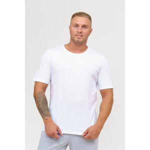Футболка мужская 1361/1 кулирка (последний размер) белый 52 Футболка мужская 1361/1 кулирка (последний размер) белый 52