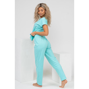 Пижама женская 1650/2 кулирка (последний размер) зеленый 52,54 Пижама женская 1650/2 кулирка (последний размер) зеленый 52,54