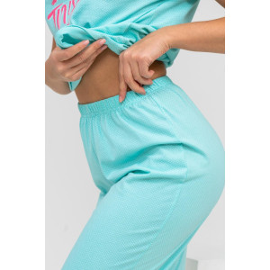 Пижама женская 1650/2 кулирка (последний размер) зеленый 52,54 Пижама женская 1650/2 кулирка (последний размер) зеленый 52,54