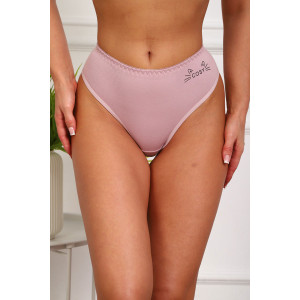 Трусы женские №64980 хлопок стрейч (р-ры: 48-52) пудра