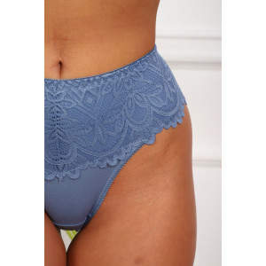 Трусы женские №64979 хлопок стрейч (р-ры: 50-54) джинс