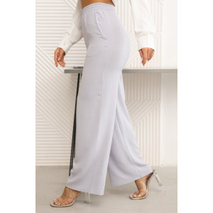 Брюки женские 2041/3 жатка кантри (последний размер) светло-серый 52