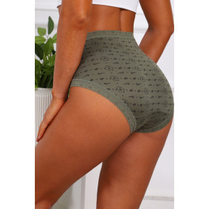 Трусы женские №64750 бамбук (последний размер) зеленый 50 Трусы женские №64750 бамбук (последний размер) зеленый 50