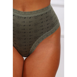 Трусы женские №64750 бамбук (последний размер) зеленый 50 Трусы женские №64750 бамбук (последний размер) зеленый 50