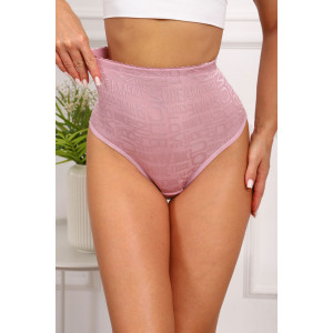 Трусы женские №64822 кулирка с лайкрой (последний размер) пудра 54