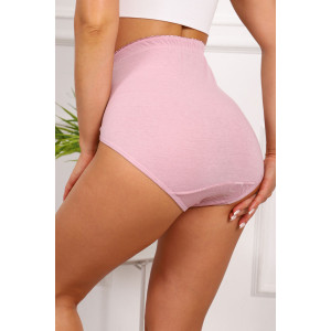 Трусы женские №64822 кулирка с лайкрой (последний размер) пудра 54