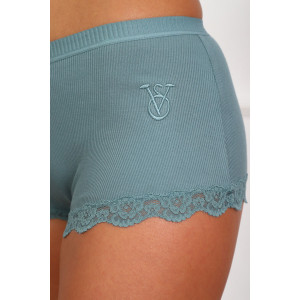 Трусы женские №64976 хлопок стрейч (р-ры: 50-54) зеленый