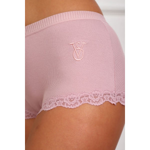 Трусы женские №64976 хлопок стрейч (р-ры: 50-54) пудра