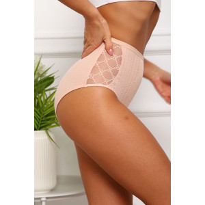 Трусы женские №64868 хлопок стрейч (последний размер) бежевый 52