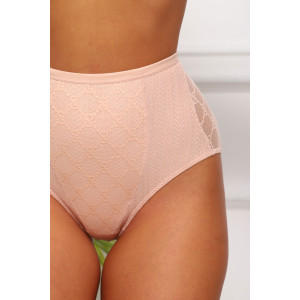 Трусы женские №64868 хлопок стрейч (последний размер) бежевый 52