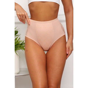 Трусы женские №64868 хлопок стрейч (последний размер) бежевый 52