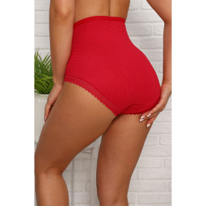 Трусы женские №64812 кулирка с лайкрой (последний размер) красный 54