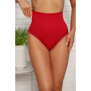 Трусы женские №64812 кулирка с лайкрой (последний размер) красный 54