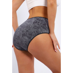 Трусы женские №74385 кулирка с лайкрой пенье (последний размер) мрамор 48