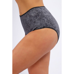 Трусы женские №74385 кулирка с лайкрой пенье (последний размер) мрамор 48