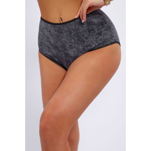 Трусы женские №74385 кулирка с лайкрой пенье (последний размер) мрамор 48