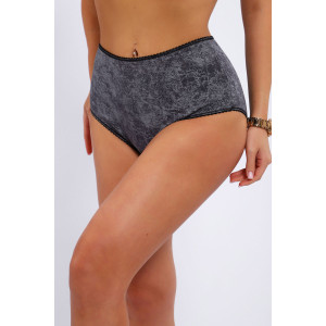 Трусы женские №74385 кулирка с лайкрой пенье (последний размер) мрамор 48