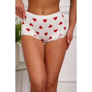 Трусы женские №64974 смесовая ткань (р-ры: 50-54) белый Трусы женские №64974 смесовая ткань (р-ры: 50-54) белый