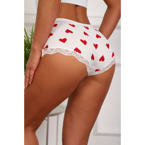 Трусы женские №64974 смесовая ткань (р-ры: 50-54) белый Трусы женские №64974 смесовая ткань (р-ры: 50-54) белый