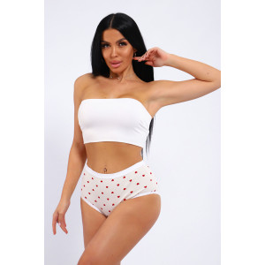 Трусы женские №74374 лапша (последний размер) белый 56 Трусы женские №74374 лапша (последний размер) белый 56