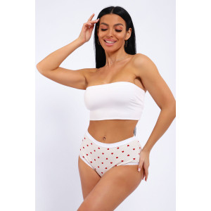 Трусы женские №74374 лапша (последний размер) белый 56 Трусы женские №74374 лапша (последний размер) белый 56