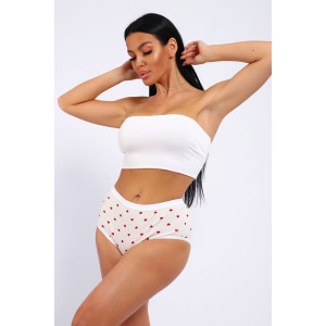 Трусы женские №74374 лапша (последний размер) белый 56 Трусы женские №74374 лапша (последний размер) белый 56