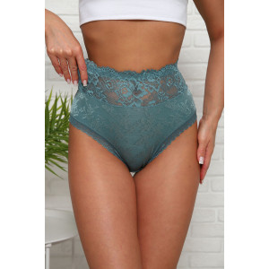 Трусы женские №64909 хлопок стрейч (последний размер) зеленый 50