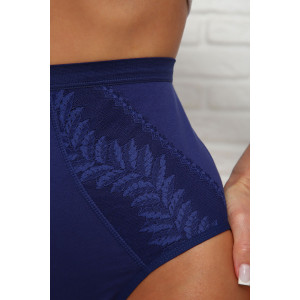 Трусы женские №64907 хлопок стрейч (последний размер) синий 60