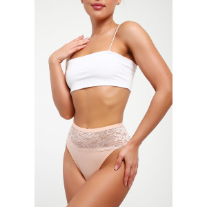 Трусы женские №45024 кулирка с лайкрой (последний размер) телесный 50