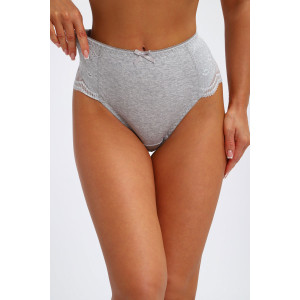 Трусы женские №45102 лапша (р-ры: 48-52) серый