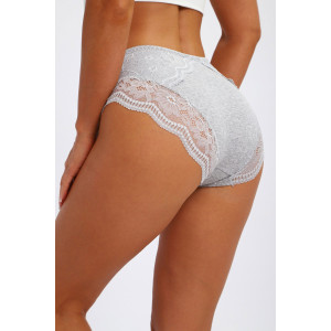 Трусы женские №45102 лапша (р-ры: 48-52) серый