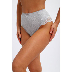 Трусы женские №45102 лапша (р-ры: 48-52) серый