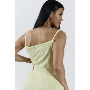 Сорочка женская "Жаная" 1400-3 трикотаж (р-ры: 42-52) желтый