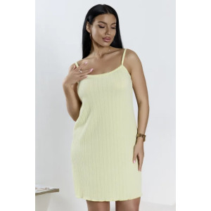 Сорочка женская "Жаная" 1400-3 трикотаж (р-ры: 42-52) желтый