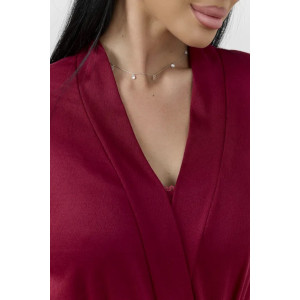 Пижама тройка женская "Ирина 3" 1262-4 вискоза (р-ры: 44-58) бордо