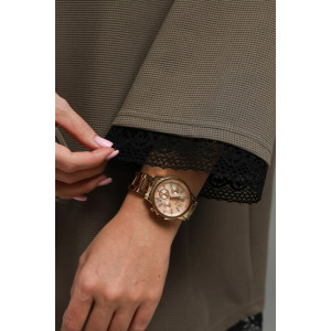 Костюм двойка женский "Купава" трикотаж вафля (р-ры: 46-60) хаки