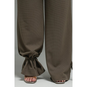 Костюм двойка женский "Купава" трикотаж вафля (р-ры: 46-60) хаки