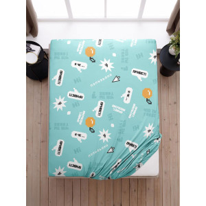 Набор простыней на резинке поплин "Че бой" комп.