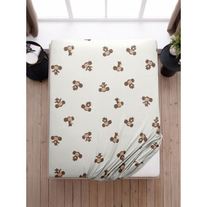 Набор простыней на резинке поплин "Чебурашка Ушастик" комп.